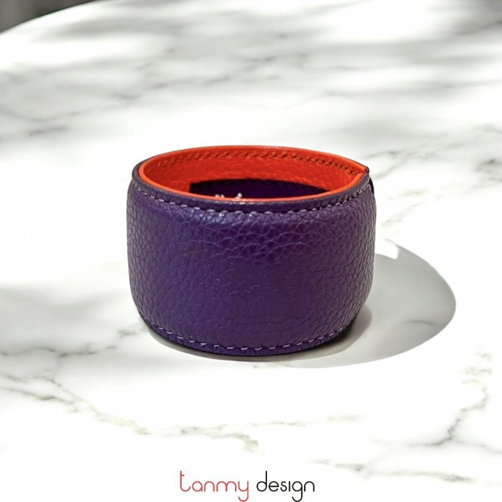 Leather Cuff - size L ( different colors )